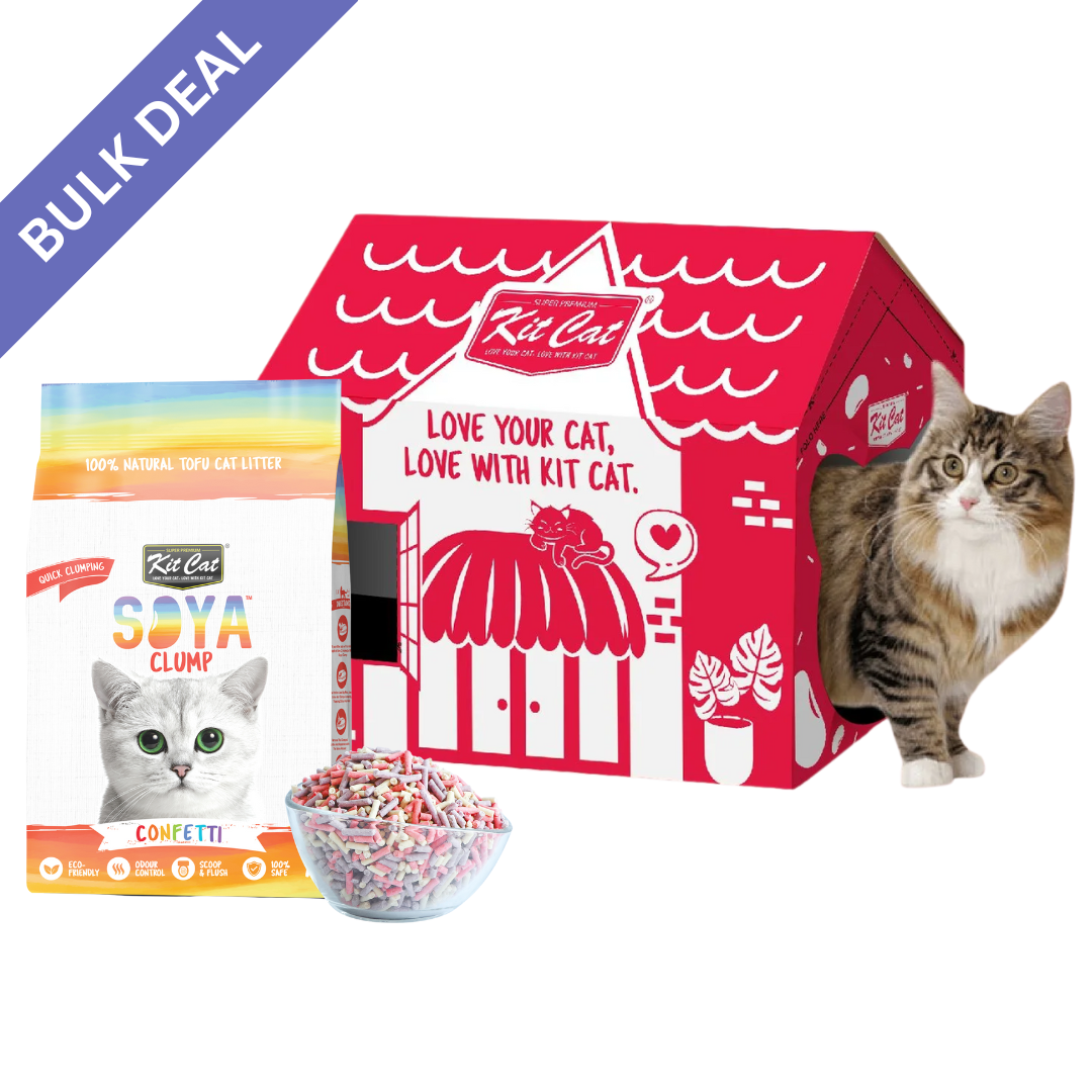 Kit Cat Soya Clump Cat Litter Bulk Deal (7L x 6) – McMac Pet SA