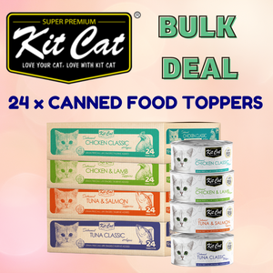 Kit Cat Canned Food Aspic/Toppers Bulk Deal