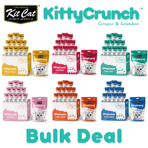 Kit Cat Kitty Crunch Bulk Deal (60g x 12)