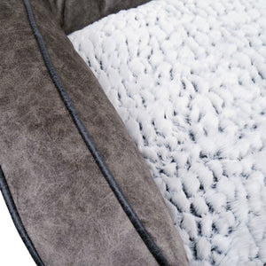 Rosewood Medium Luxury Fleece Lined Plush Sofa (74cm)