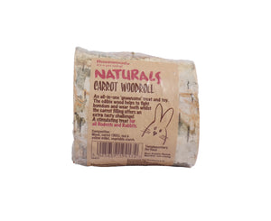 Naturals Nibble Woodroll - Carrot 180g
