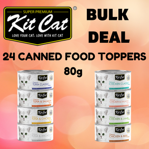Kit Cat Canned Food Aspic/Toppers Bulk Deal