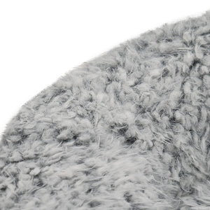Rosewood Silver Fluff Comfort Round Bed (66cm x 66cm)