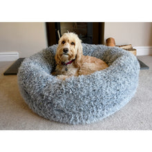 Load image into Gallery viewer, Rosewood Silver Fluff Comfort Round Bed (66cm x 66cm)