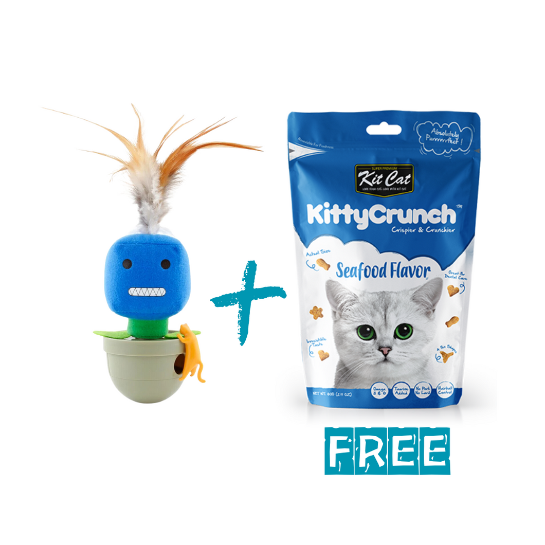 L'Chic Ca-Tumbler Smile Face + FREE Kitty Crunch