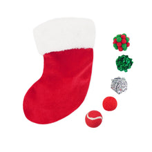 Load image into Gallery viewer, Christmas Cat Toy Stocking