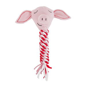 Pig in Blanket Dog Toy