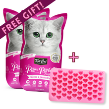 Load image into Gallery viewer, Purr Puree - Buy 2 &amp; Get a FREE Silicone Heart Treat Tray!