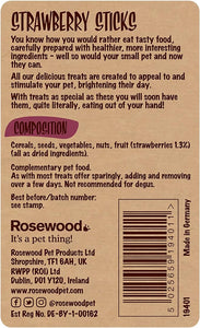 Rosewood Strawberry Sticks (140g)