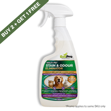 Load image into Gallery viewer, EcoPro Multi-Pet Stain &amp; Odour Eliminator (500ml)