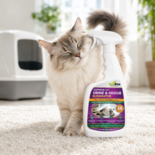 Load image into Gallery viewer, EcoPro Supreme Cat Urine &amp; Odour Eliminator - Bulk Deal (500ml x 3) (Copy)