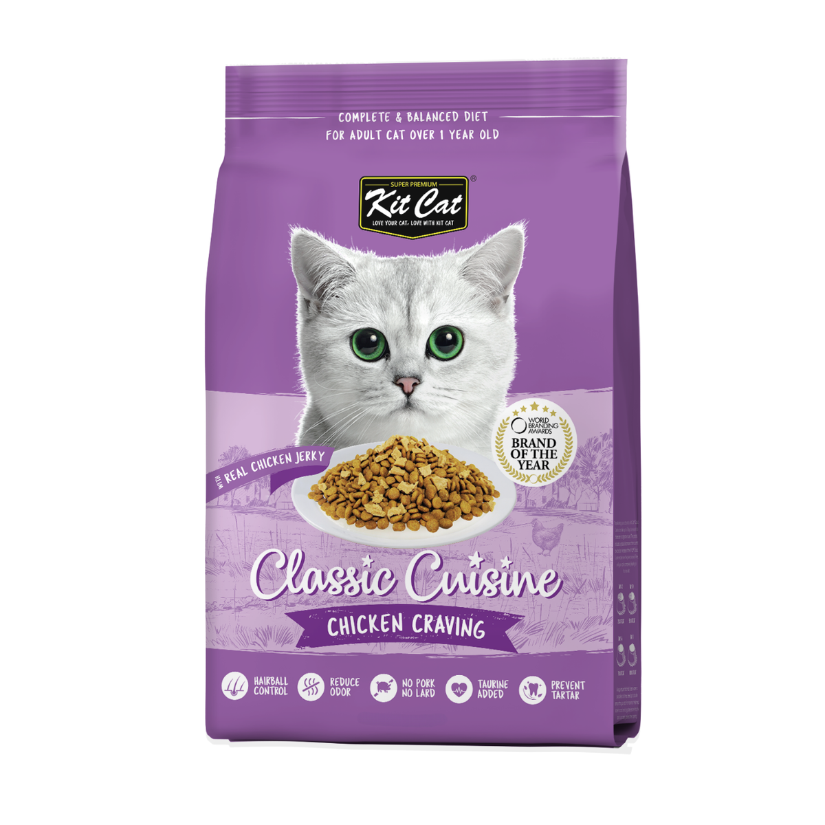 Classic Cuisine - Chicken Cravings (Hairball Control) – McMac Pet SA