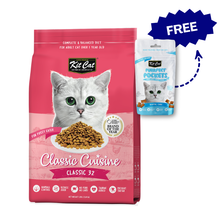 Load image into Gallery viewer, Classic Cuisine - Classic 32 (Taurine Added) + FREE Purrfect Pockets