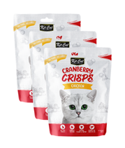 Load image into Gallery viewer, 3x Kit Cat Cranberry Crisps Chicken 60g