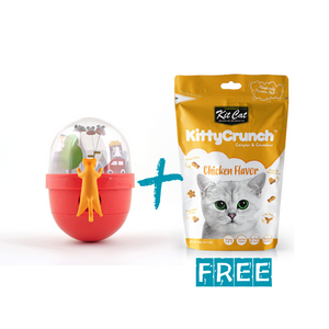 L'Chic Ca-Tumbler Mice + FREE Kitty Crunch