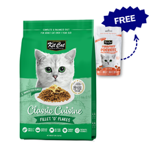 Load image into Gallery viewer, Classic Cuisine - Fillet O' Flakes (Increase Appetite) + FREE Purrfect Pocket