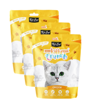 Load image into Gallery viewer, 3x KittyCrunch Chicken Flavour (60g)