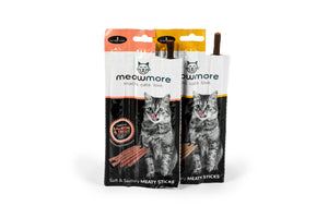 Meow More Cat Treat Sticks (15g)