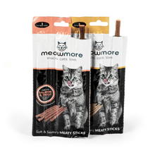Load image into Gallery viewer, Meow More Cat Treat Sticks (15g)