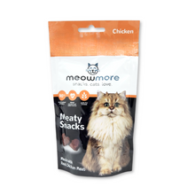 Load image into Gallery viewer, Meow More Meaty Snacks Bulk Deal (35g x 10 packs)