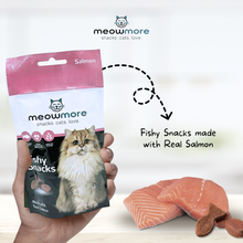 Load image into Gallery viewer, Meow More Meaty Snacks Bulk Deal (35g x 10 packs)