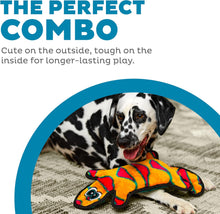 Load image into Gallery viewer, Outward Hound Durablez Gecko 2 sqk Orange/Pink