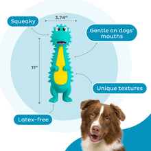 Load image into Gallery viewer, Outward Hound Big Squeak Dino MD