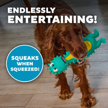 Load image into Gallery viewer, Outward Hound Big Squeak Dino MD