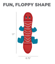 Load image into Gallery viewer, Outward Hound Fire Biterz Lizard Red MD