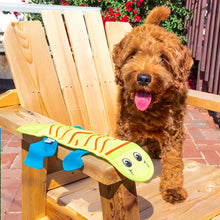 Load image into Gallery viewer, Outward Hound Fire Biterz Lizard Yellow LG