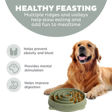 Load image into Gallery viewer, Outward Hound Fun Feeder Circle Sage