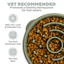 Load image into Gallery viewer, Outward Hound Fun Feeder Circle Sage