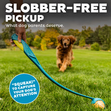 Load image into Gallery viewer, Outward Hound Launch A Ball Squeak Turquoise