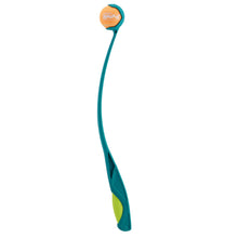 Load image into Gallery viewer, Outward Hound Launch A Ball Squeak Turquoise