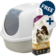 Load image into Gallery viewer, Smart Cat Toilet + FREE bag of Regal Cat Litter