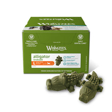 Load image into Gallery viewer, Whimzees Large Alligator Display Box (30pc)