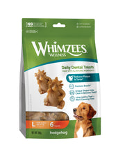 Load image into Gallery viewer, Whimzees Large Hedgehog Value Bag (6pc)