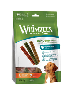 Whimzees Large Stix Value Bag (7pc)