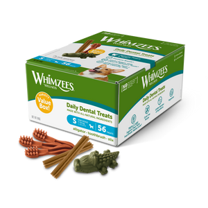Whimzees Small Variety Value Box (56pc)