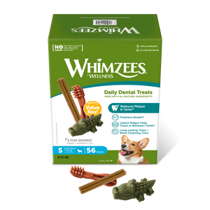 Whimzees Small Variety Value Box (56pc)