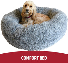 Load image into Gallery viewer, Rosewood Silver Fluff Comfort Round Bed