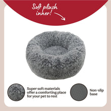 Load image into Gallery viewer, Rosewood Silver Fluff Comfort Round Bed