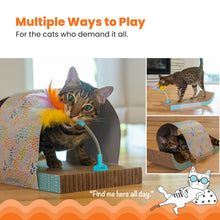Load image into Gallery viewer, Catstages Cat Tunnel Scratcher