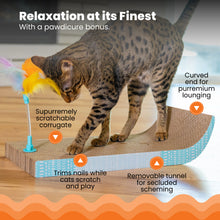 Load image into Gallery viewer, Catstages Cat Tunnel Scratcher