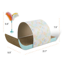 Load image into Gallery viewer, Catstages Cat Tunnel Scratcher