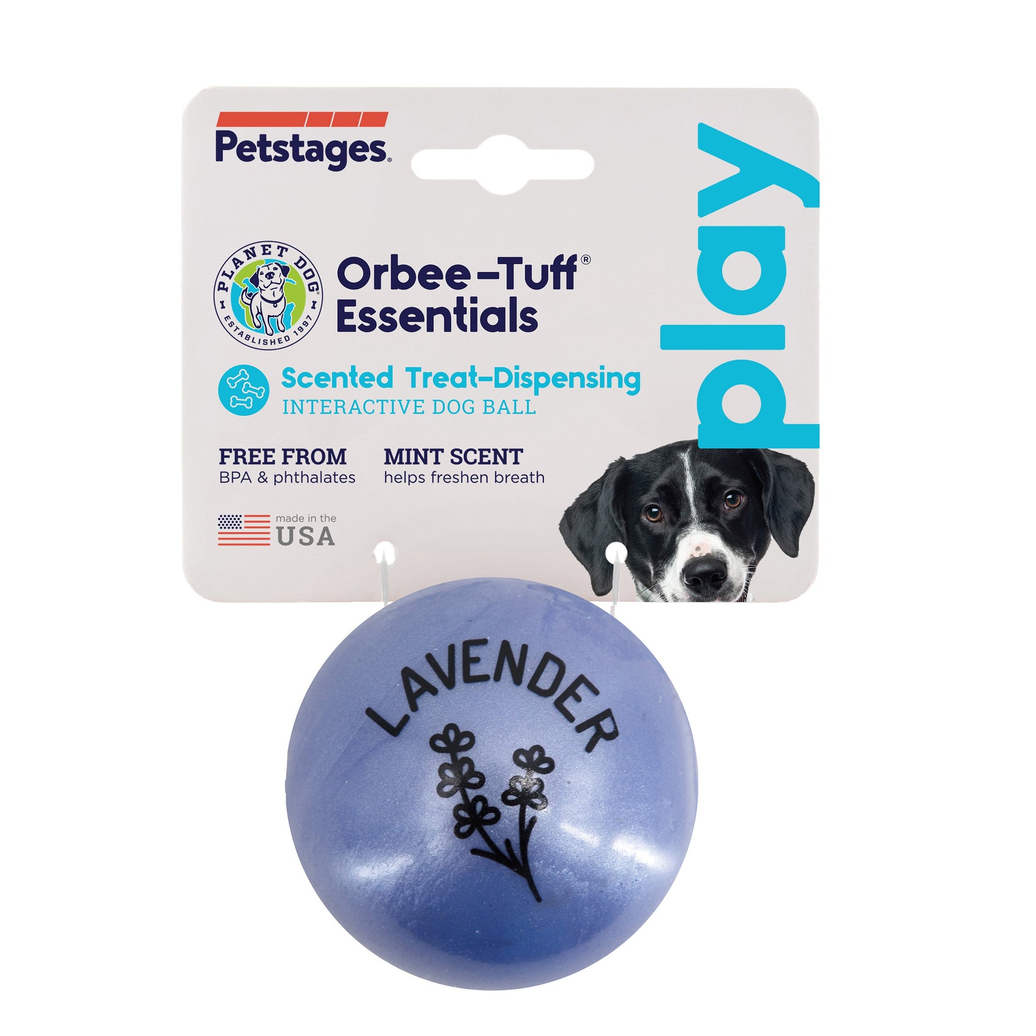 Planet Dog Orbee-Tuff Essentials Scented Ball Treat Dispenser