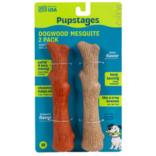 Load image into Gallery viewer, Pupstages Dogwood 2Pk Orig/Mesquite MD