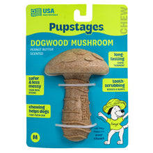 Load image into Gallery viewer, Pupstages Dogwood Mushroom Dog Chew Toy