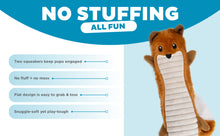 Load image into Gallery viewer, Outward Hound Stuffing-Free Fox