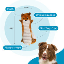 Load image into Gallery viewer, Outward Hound Stuffing-Free Fox